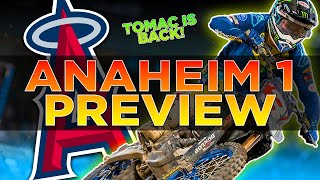 2024 Anaheim 1 Supercross Preview [upl. by Oremar895]