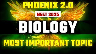 Phoenix 20 Biology Most Important Video for NEET 2025  Unacademy NEET Toppers  Udaan [upl. by Eitten]