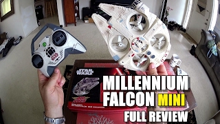 Star Wars MILLENNIUM FALCON MINI Drone  Full Review  Unbox Inspection Flight Test Pros amp Cons [upl. by Candace]