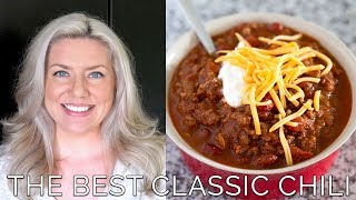 The Best Classic Chili Recipe [upl. by Jochbed842]