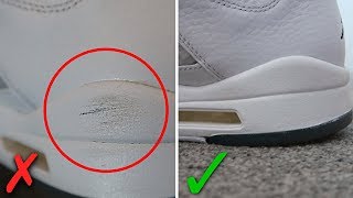 How To Fix Scuffs On Air Jordans BEST WAY [upl. by Tessi]