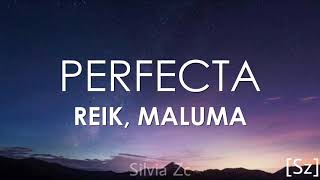 Reik Maluma  Perfecta Letra [upl. by Yelreveb49]