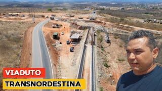 Obras Transnordestina em Acopiara como está o viaduto atualização [upl. by Joell]