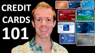 CREDIT CARDS 101 How To Use Credit Cards To Build Credit  Credit Cards For Beginners [upl. by Dilaw]