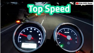 CONTINENTAL GT 650  Top Speed [upl. by Blakelee]