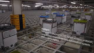 Krogers First OcadoPowered Fulfillment Center [upl. by Arihsay]