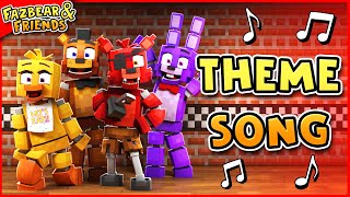 ♫ Fazbear and Friends Theme Song Minecraft FNAF Song [upl. by Clotilde]