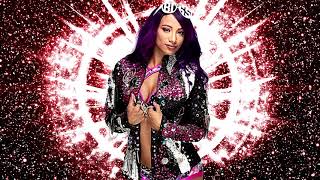 WWE Sasha Banks Theme Song quotSkys The Limitquot Low Pitched [upl. by Ynnel]