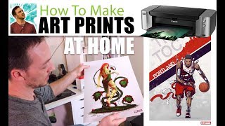 How to Sell Art Prints From Home [upl. by Leaper]