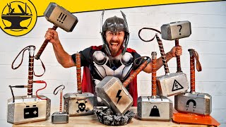 Thors Hammers in Real Life Hacksmith Vault 1 [upl. by Honig100]