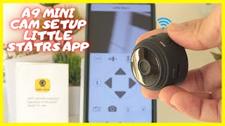 Mini Camera A9 SETUP Little Stars APK Link User Manual [upl. by Dave]