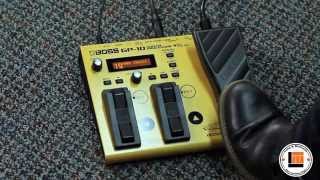 BOSS GP10 Effects Processor Product Demonstration [upl. by Federico179]