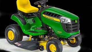 John Deere D105 Auto Lawn Tractor Review [upl. by Terrel]