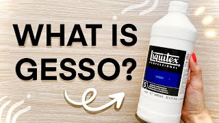 What is Gesso How To Use Gesso  Why Its Important For Sketchbooks amp Paintings [upl. by Drauode]