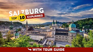 Things To Do In SALZBURG Austria  TOP 10 Save this list [upl. by Nylicaj]