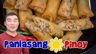 Bangus Lumpia Fish Egg Rolls [upl. by Kylila704]