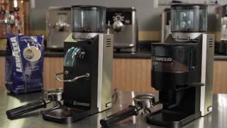 Rancilio Rocky Doser amp Doserless Grinder Comparsion from Whole Latte Love [upl. by Golter496]