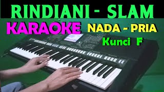 RINDIANI SLAM KARAOKE NADA PRIA [upl. by Arezzini]