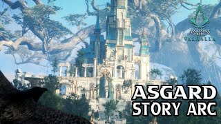 Assassins Creed Valhalla  Asgard Story Arc Full [upl. by Bigg]