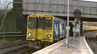 Half an Hour at 216  Birkenhead North Station 1022017  Class 507 508 terminus [upl. by Mendez]