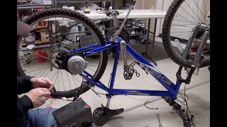 Powerful Electric Bike Conversion Part I EBike Conversion Kit Installation [upl. by Rratsal]