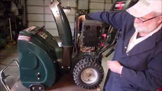 Craftsman 24 Inch Snowblower Wont Run [upl. by Dlorej]