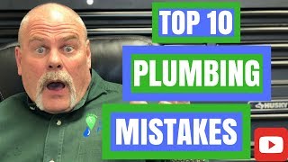 Top 10 Plumbing Mistakes  Plumbing Tricks  The Expert Plumber [upl. by Lauter]