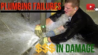 HORRIBLE Plumbing Fails Compilation [upl. by Joseito284]