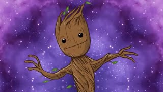 Baby Groot Dancing For 10 Hours  Mashable [upl. by Htiderem]