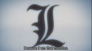 Ls quotMonsterquot Speech  Death Note subbed [upl. by Jonette191]