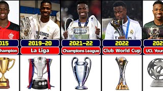 Vinicius Junior Career All Trophies And Awards [upl. by Tadio809]