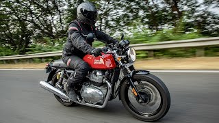 2021 Royal Enfield Continental GT 650  Detailed Ride Review [upl. by Sobel]