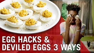 How to Boil Eggs for Deviled Eggs  Flavor Makers Series  McCormick [upl. by Gairc]