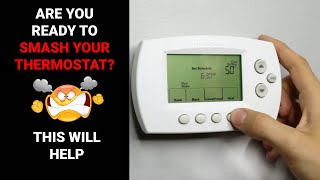 How to Program a Honeywell Thermostat [upl. by Riccio]