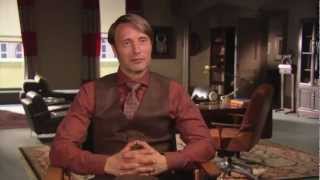 Mads Mikkelsen Interview  Hannibal [upl. by Iclehc]