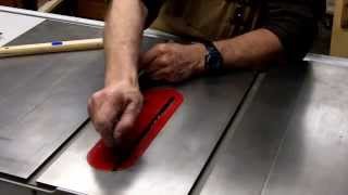 DIY Splitter to help prevent kickback on my table saw [upl. by Meedan]