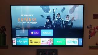 Setup of 43quot Toshiba Amazon Fire TV [upl. by Inalawi]