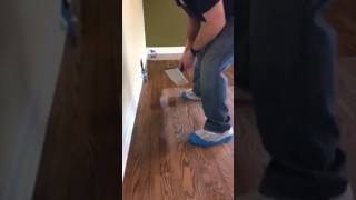 Peak Floors how to Apply WaterBase Polyurethane [upl. by Gerard]