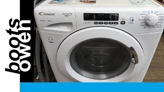 Candy Grand O washing machine fault and how to check filter [upl. by Atiuqam170]