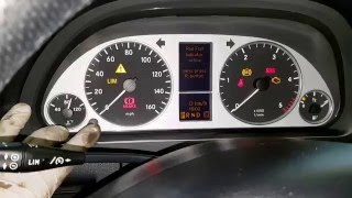 How to reset tyre pressure  Mercedes a class [upl. by Ritz]