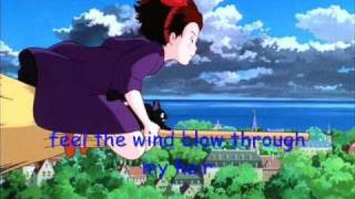 Kikis Delivery Service Im gonna fly Lyrics [upl. by Marjy]