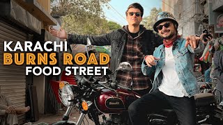 KARACHI BEST street food  ukhano  vlog [upl. by Airdnalahs938]