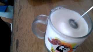 Aerolatte Review Frothing Cold Milk In Under 1 Minute [upl. by Pratte]