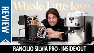 Review Rancilio Silvia Pro Espresso Machine Inside Out [upl. by Stutzman937]